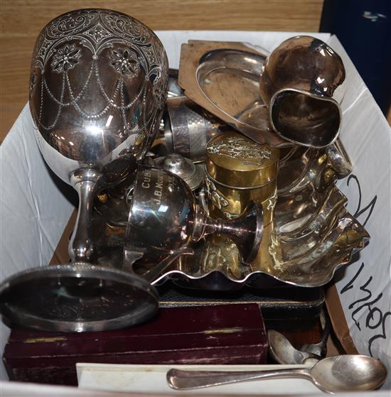 A small group of plated wares